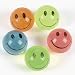 Mini Neon Smile Face Bouncing Balls (144 pc)