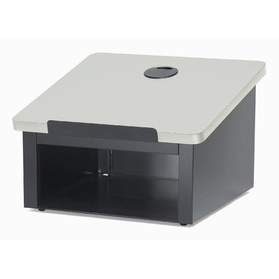 Deluxe Table Top Lectern Color: Grey Mist/Grey Mist Deluxe Table Top Lectern Color: Grey Mist/Grey Mist