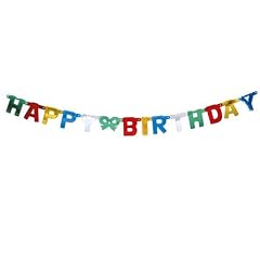 Girlande Buchstaben Happy Birthday, 150x11 cm