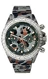 Toy Watch Imprint Safari and Stone Chronograph Unisex watch #FLE06SA