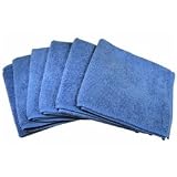 Cables Unlimted ACCFIBER6 Ultra Absorbent Microfiber Cleaning Cloths (6 Pack)
