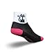 SockGuy Women's 2in Meow Cycling/Running Socks - Size S/M