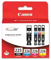 Wholesale CASE of 5 - Canon PGI225CLI226 Ink Cartrdiges-Ink Cartridges, Black, Cyan, Magenta, Yellow