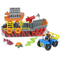 Safari Rescue Boat by Fisher-Price