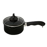 Revere Nonstick 1-1/2 Qt. Pouring Saucepan with Tempered Glass Colander Cover