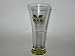 MICHIGAN WOLVERINES 12 oz. Flared Logo Bottoms Up PILSNER BEER GLASS