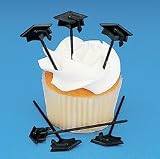 72 pc Graduation Cupcake or Appetizer Picks