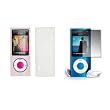 Premium Clear Soft Silicone Gel Skin Cover Case + Crystal Clear LCD Screen Protector for Apple iPod Nano 5G, 5th Generation [Accessory Export Packaging]