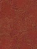Wallpaper Rusty Brick Red Background with Gold Faux Crackle