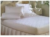 King Classic Poly/Cotton Quilted Fitted Mattress Pad