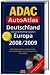 Suchen : ADAC AutoAtlas Deutschland / Europa 2008/2009: Mit Hotelanzeigen und Reiseinfos, Innenstadtpl&auml;nen und umfangreichem Ortsregister