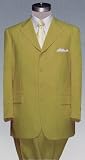 Men's 4 (four) button Single breasted HARVEST GOLD Double Pleated Fully Lined Suit