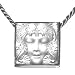 LALIQUE "Masque de Femme" Pendant