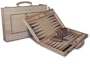 Backgammon Wooden Game Set 15 in W/dice,american Puzzles,
