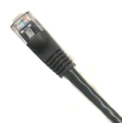 1 Ft (1ft) Cat6 Ethernet Network Patch Cable Black (20 PACK lot)