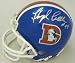 Floyd Little Autographed/Hand Signed Denver Broncos Mini Helmet