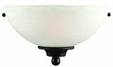 Design House 514554 Millbridge 1-Light Wall Sconce, 6-Inch by 10.5-Inch, Oil Rubbed Bronze