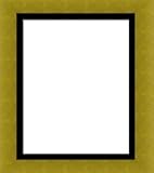 19x19 - 19 x 19 Gold With Black Lip Solid Wood Frame with UV Framer's Acrylic & Foam Board Backing - Great For a Photo, Poster, Painting, Document, or Mirror