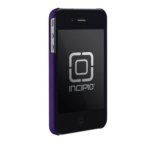 Incipio iPhone 4/4S feather Ultralight Hard Shell Case - 1 Pack - Carrying Case - Retail Packaging - Paparazzi Purple