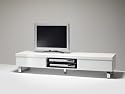 Lucido TV Board Hochglanz Weiss Lowboard Hochglanz M&ouml;bel