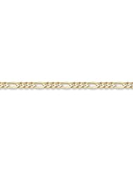 14K Gold 5mm Figaro Link Chain