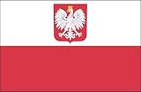 Produkt-Bild: Autoaufkleber Sticker Polen mit Wappen Flagge Aufkleber