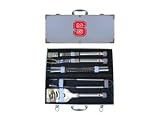 Bergamot CBQ340FPE BBQ Set with Case 8-pc.