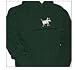 Designer Cotton Hooded Sweatshirt - Cotton Sweatshirt "Obedience School Drop-Out" for Children - Blue Spruce - Youth - Large