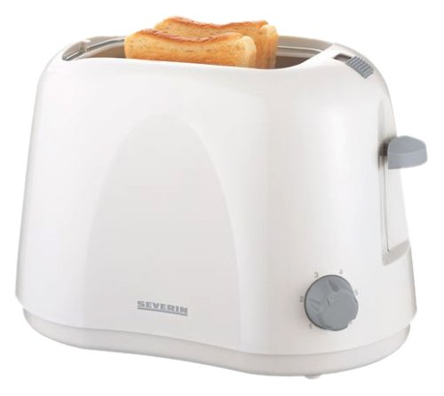 Severin AT 2583 Automatik-Toaster, weiß-grau / 750 W Severin AT 2583 Automatik-Toaster, weiß-grau / 750 W