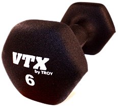 Troy Barbell VTX Neoprene Dumbbell (5 -Pounds) On Sale