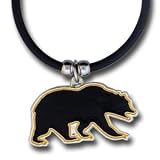 California Golden Bears Logo Pendant Rubber Necklace - NCAA College Athletics Fan Shop Sports Team Merchandise