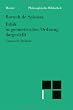 S�mtliche Werke: Ethik in geometrischer Ordnung dargestellt: 2
