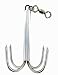 Sporting Goods : Fishing Bridge Gaff - 4 Hook Stainless Steel - BG2 New