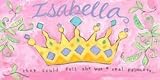 Princess Crown Wall Art