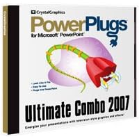 Click here to buy PowerPlugs: Ultimate Combo 2007 for PowerPoint by CrystalGraphics Inc..