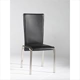 Isabella Side Chair Color: Black