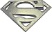 Search : Mens ALL SILVER SUPERMAN Punk Rock Metal Belt Buckle