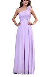 One Shoulder Pleated Corset Empire   Waistline Evening Dress/Bridesmaid Dress 