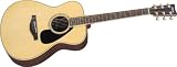 Yamaha L Series LS16 Concert Acoustic Guitar with Case, Natural