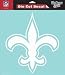 New Orleans Saints 8x8 Die-Cut Decal