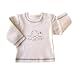Fuar Baby 100% Organic Cotton Long Sleeve Top - Cuddly Bear (9-12 Month)