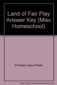 land of fair play answer key misc homeschool
