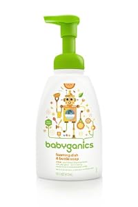 BabyGanics - Foaming Dish & Bottle Soap The Dish Dazzler Citrus - 16 oz.
