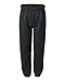 Gildan 18200 Heavy Blend Sweatpants, Black, Size Medium