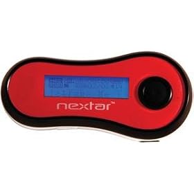 Nextar Fashion MP3 Player 1GB - Red/ Black (MA588-1)