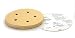 Tools & Hardware : Mirka Bulldog Gold Abrasive Discs 5' Hook And Loop 5 Hole 220 Grit (50 Count)