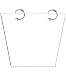 Bare Elements Chipboard Ring Book - Diya Trapezium (6.5