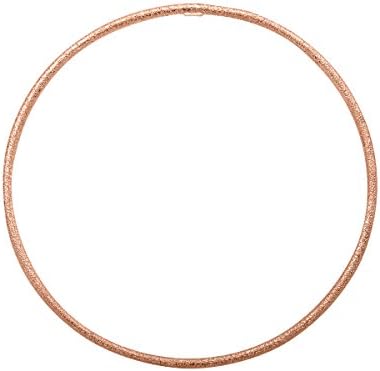 Charles Garnier Slim Round Bangle in 18K Rose Gold over Sterling Silver Bracelets