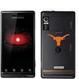 University of Texas Mascot on Motorola Droid Phone Cover (Black)