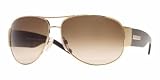 BURBERRY 3020 Sunglasses BROWN GRADIENT / BURBERRY GOLD 100213 64-14-125